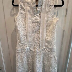 GB White lace mini dress